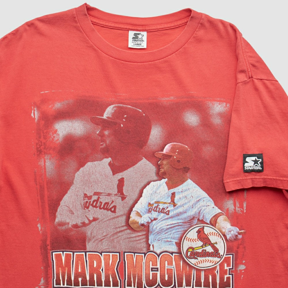 St. Louis Cardinals Starter 1997 T-Shirt - Red - Vintage - Fanatics on Sale