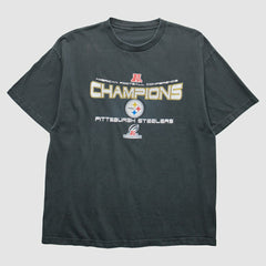 Fanatics Pittsburgh Steelers 2000s T-Shirt Black Vintage