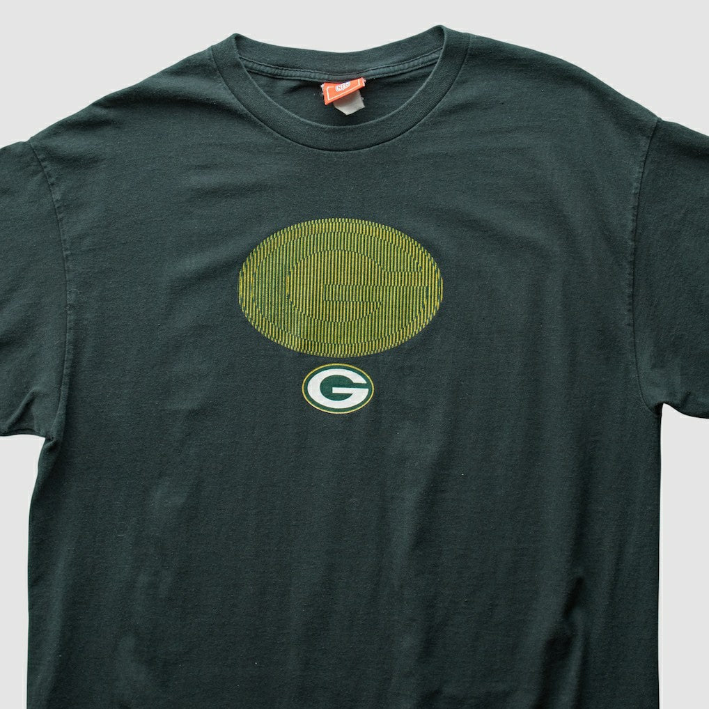Fanatics Green Bay Packers NFL 2000s T-Shirt Black Vintage