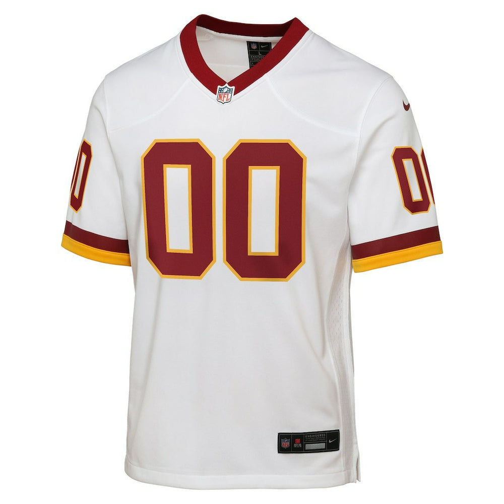 Nike Washington Commanders Youth Game Super Bowl Era Custom Jersey White