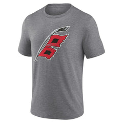 Carolina Hurricanes Heritage Custom Tri-Blend T-Shirt - Gray - NHL 203467404