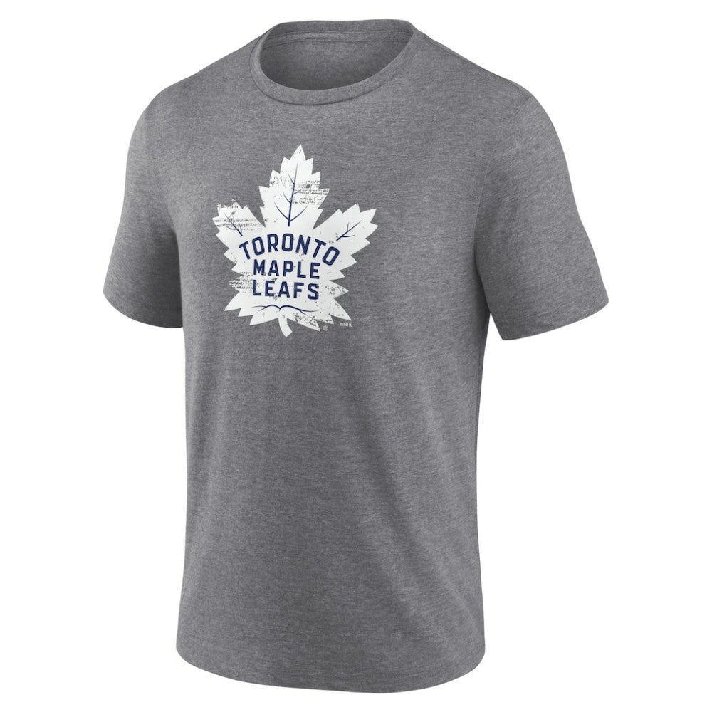 Toronto Maple Leafs Heritage Custom Tri-Blend T-Shirt - Gray - NHL 203467448