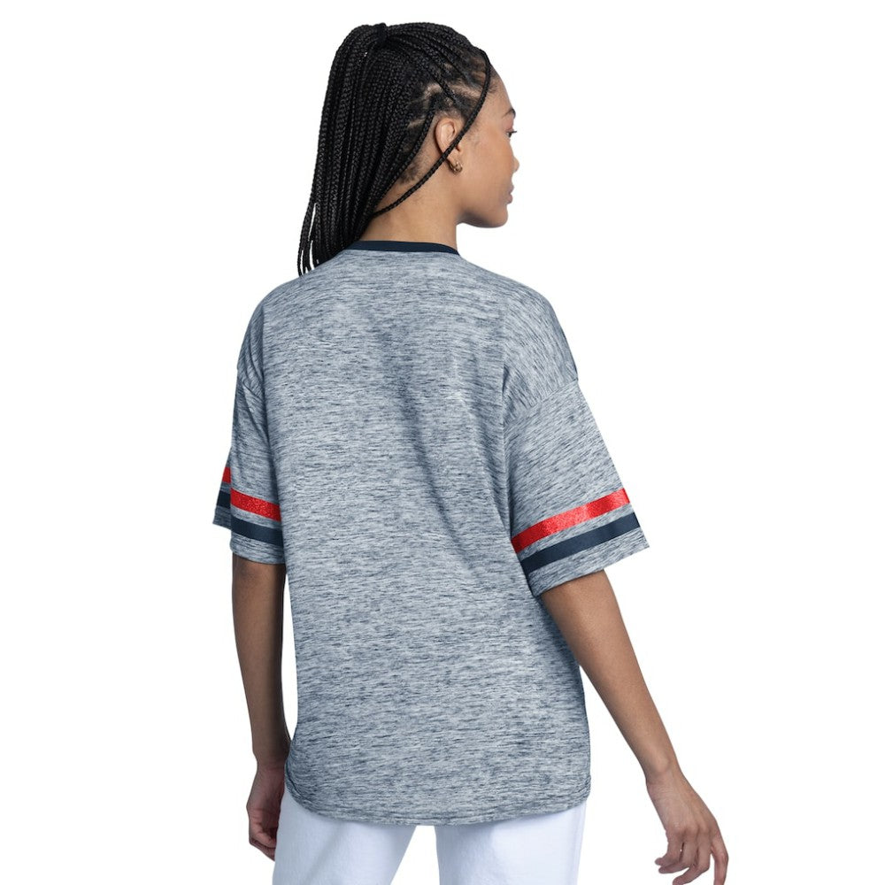 Boston Red Sox G-III 4Her by Carl Banks Women's Off-Season Oversized Top - Navy - MLB Sale