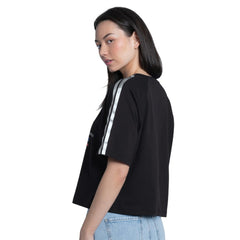 Philadelphia Phillies G-III 4Her by Carl Banks Women's Classic Play Cropped T-Shirt - Black - MLB Sale
