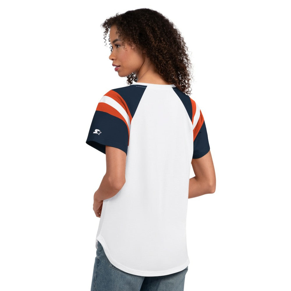Houston Astros Starter Women's Game On Notch Neck T-Shirt - White - MLB on Sale