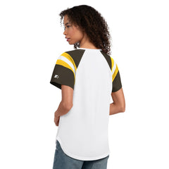 San Diego Padres Starter Women's Game On Notch Neck T-Shirt - White - MLB Lifestyle