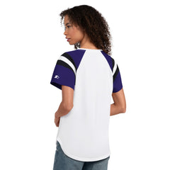 Colorado Rockies Starter Women's Game On Notch Neck T-Shirt - White - MLB on Sale