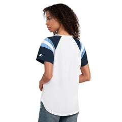 Tampa Bay Rays Starter Women's Game On Notch Neck T-Shirt - White - MLB Discount