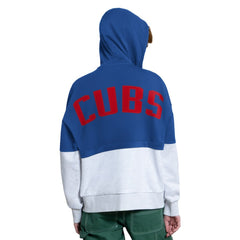 Chicago Cubs Starter Women's Wishbone Full-Zip Hoodie - Royal/Heather Gray - MLB Online