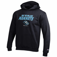 Utah Mammoth Champion Youth Eco Powerblend Hoodie - Black - NHL 203468136