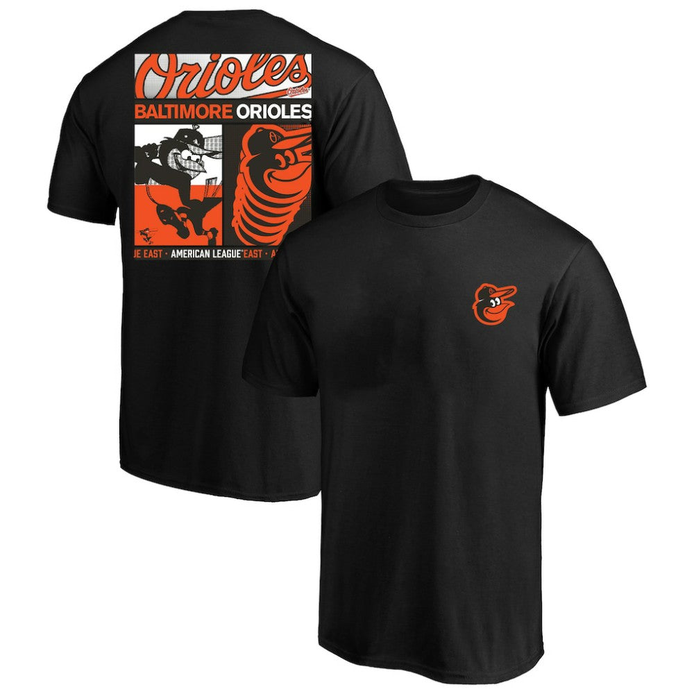 Baltimore Orioles Profile Big & Tall Two-Sided Graphic T-Shirt - Black - MLB Sale