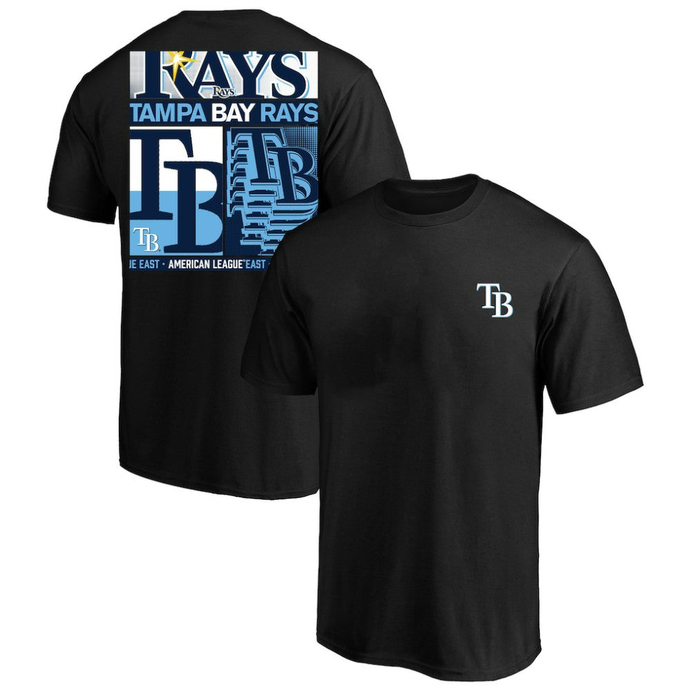 Tampa Bay Rays Profile Big & Tall Two-Sided Graphic T-Shirt - Black - MLB on Sale