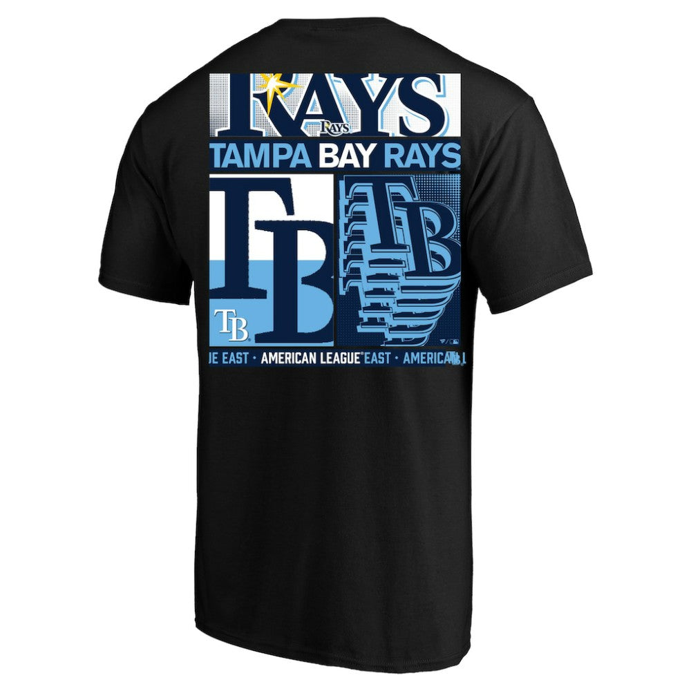 Tampa Bay Rays Profile Big & Tall Two-Sided Graphic T-Shirt - Black - MLB on Sale