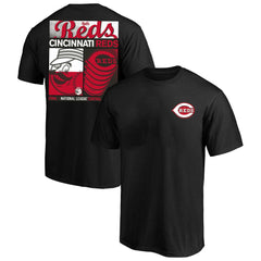 Cincinnati Reds Profile Big & Tall Two-Sided Graphic T-Shirt - Black - MLB Discount