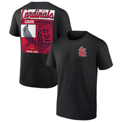 St. Louis Cardinals Profile Big & Tall Two-Sided Graphic T-Shirt - Black - MLB Sale