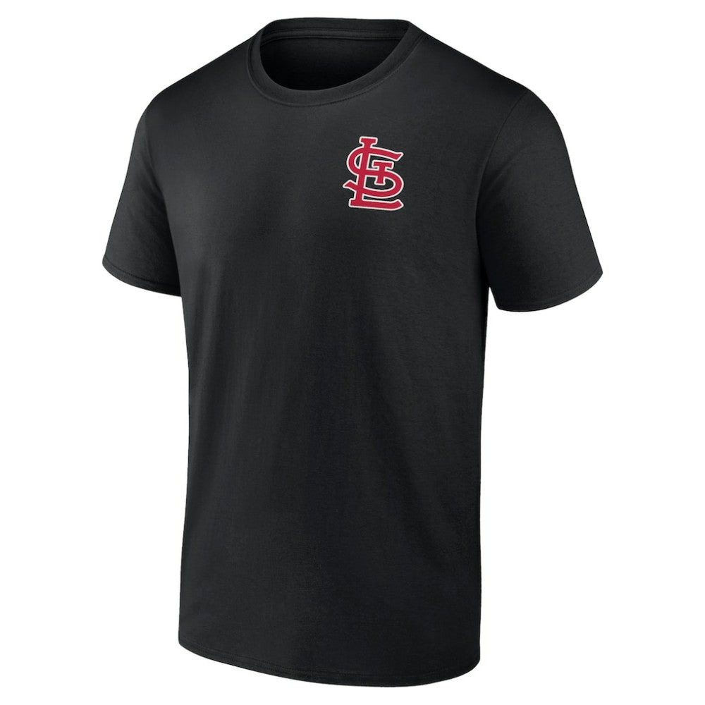 St. Louis Cardinals Profile Big & Tall Two-Sided Graphic T-Shirt - Black - MLB Sale