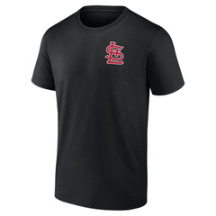 St. Louis Cardinals Profile Big & Tall Two-Sided Graphic T-Shirt - Black - MLB Sale