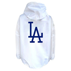 Los Angeles Dodgers Mitchell & Ness Big & Tall Full-Snap Hooded Jacket - White - Mitchell & Ness Discount