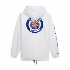 Detroit Tigers Mitchell & Ness Big & Tall Full-Snap Hooded Jacket - White - Mitchell & Ness Sale