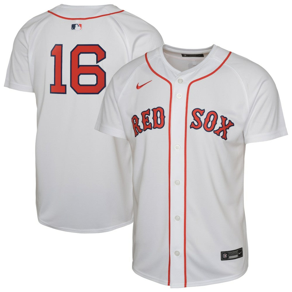 Jarren Duran Boston Red Sox Nike Youth Limited Player Jersey - White - Nike Lifestyle