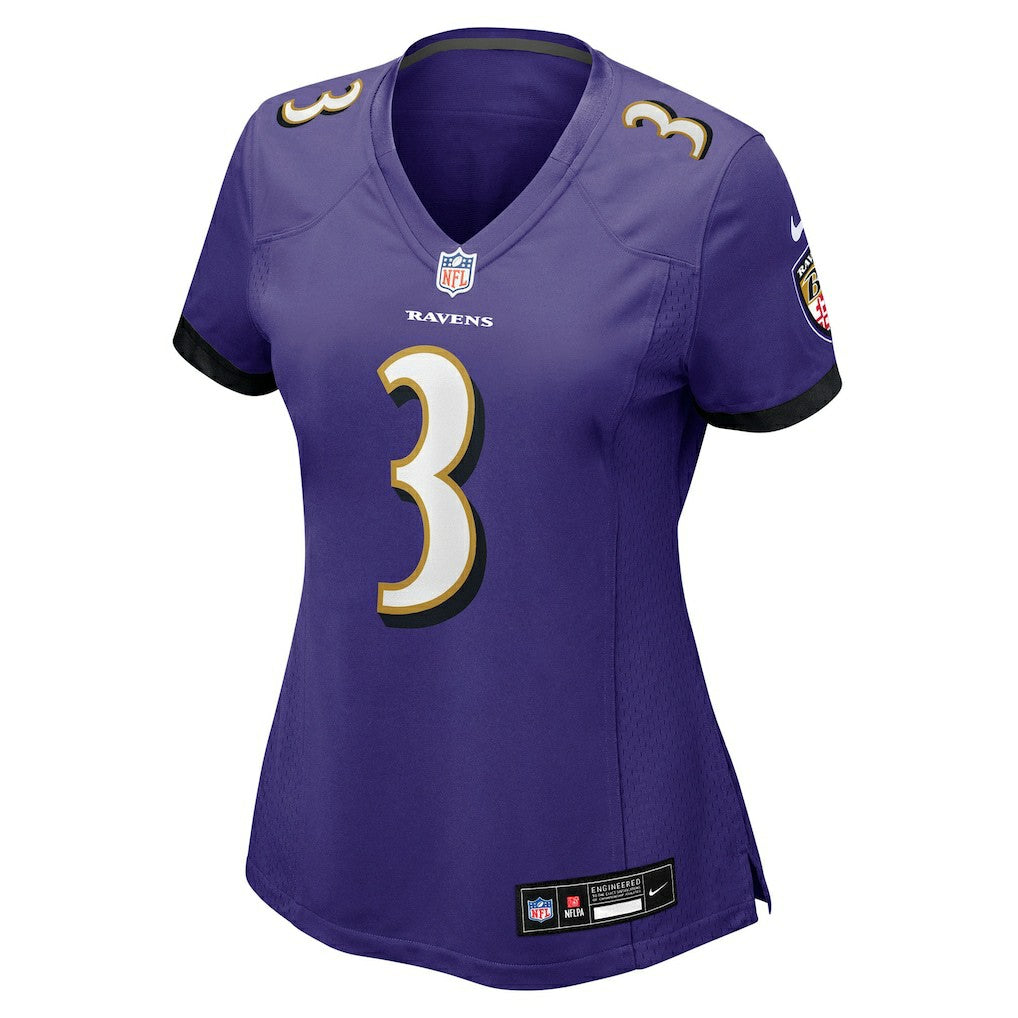 Nike Chidobe Awuzie Baltimore Ravens Women's Team Game Jersey Purple