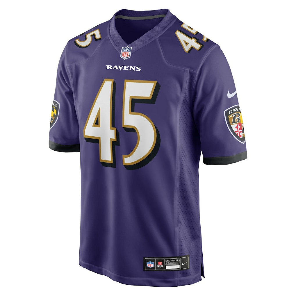 Nike Mike Green Baltimore Ravens Team Game Jersey Purple