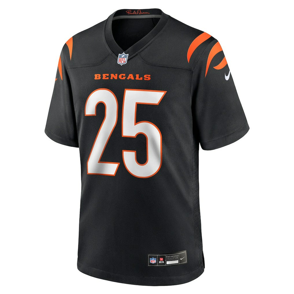 Nike Tahj Brooks Cincinnati Bengals Team Game Jersey Black