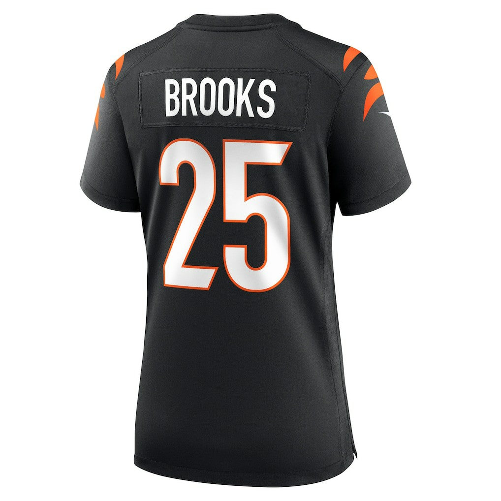 Nike Tahj Brooks Cincinnati Bengals Women's Team Game Jersey Black