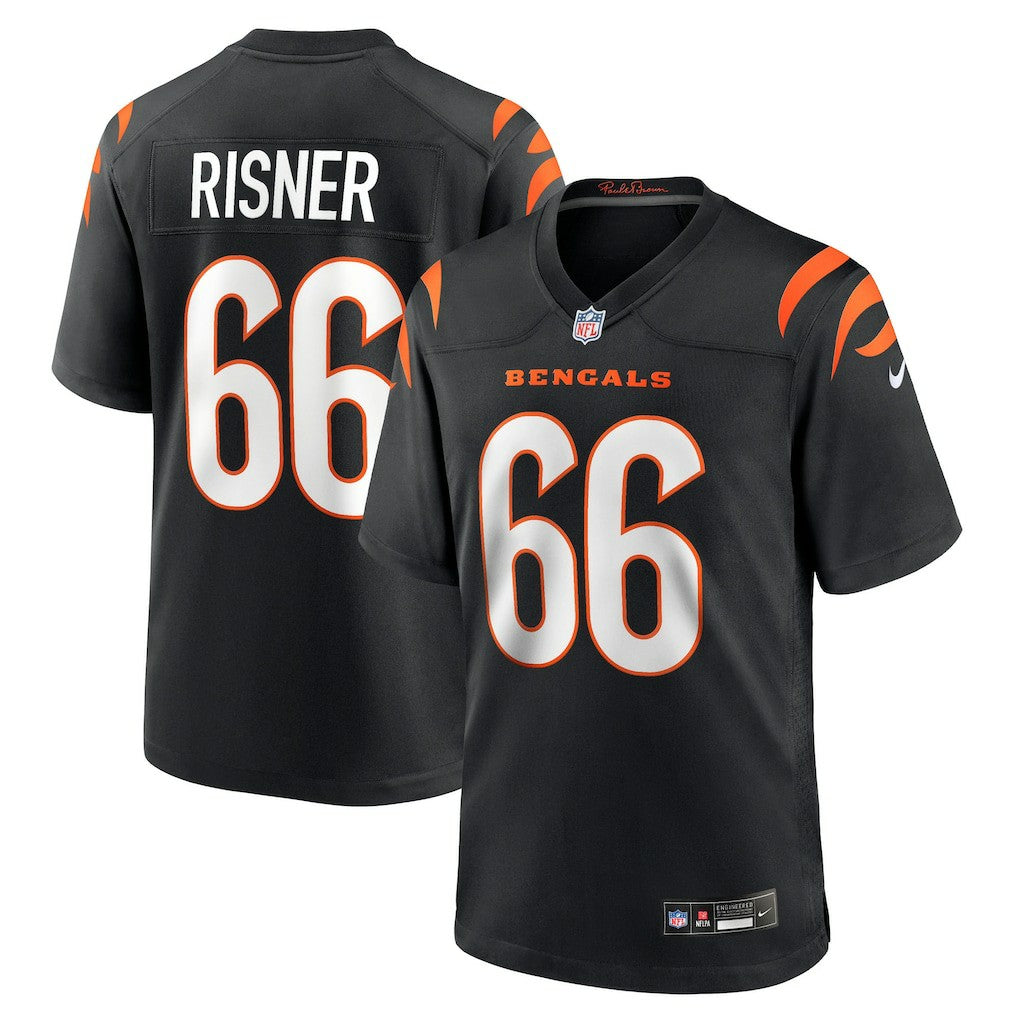 Nike Dalton Risner Cincinnati Bengals Team Game Jersey Black