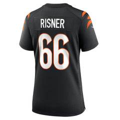 Nike Dalton Risner Cincinnati Bengals Women's Team Game Jersey Black