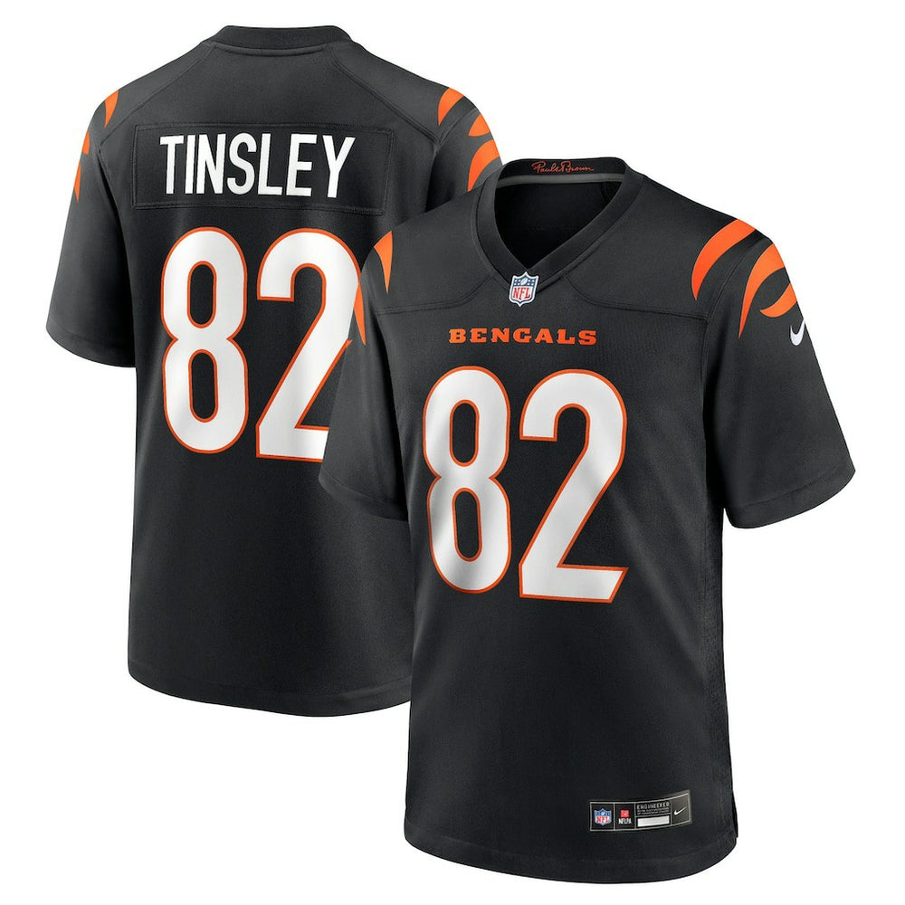 Nike Mitchell Tinsley Cincinnati Bengals Team Game Jersey Black
