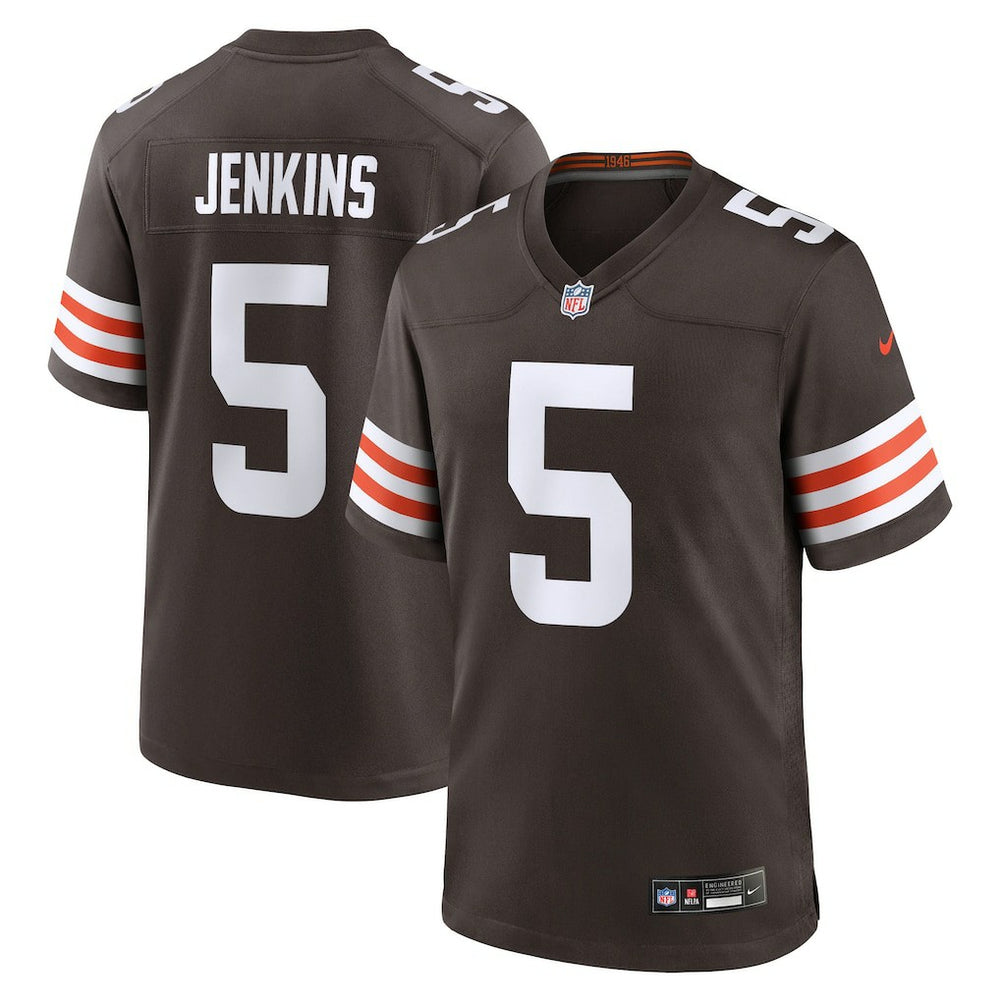 Nike Rayshawn Jenkins Cleveland Browns Team Game Jersey Brown