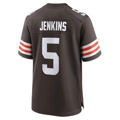 Nike Rayshawn Jenkins Cleveland Browns Team Game Jersey Brown