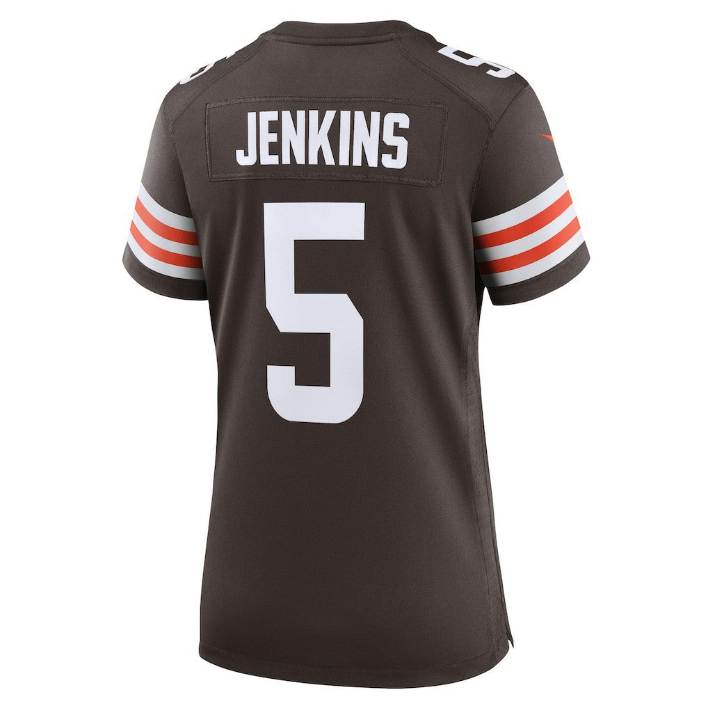 Nike Rayshawn Jenkins Cleveland Browns Women's Team Game Jersey Brown