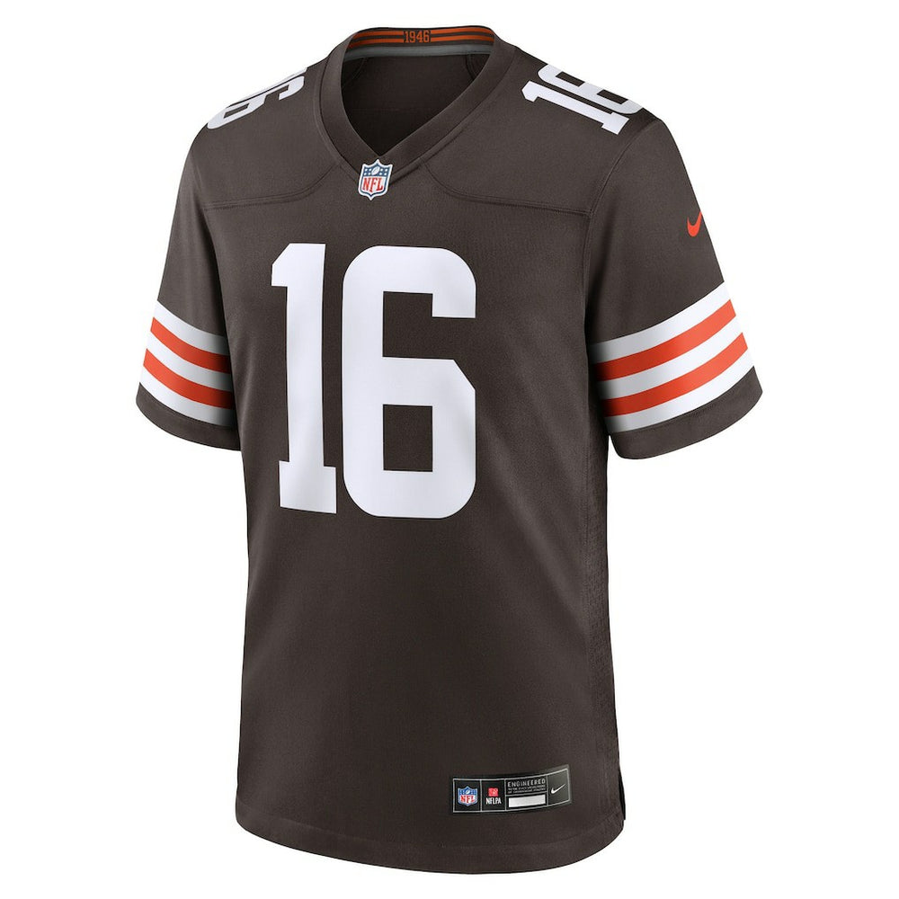 Nike Isaiah Bond Cleveland Browns Team Game Jersey Brown
