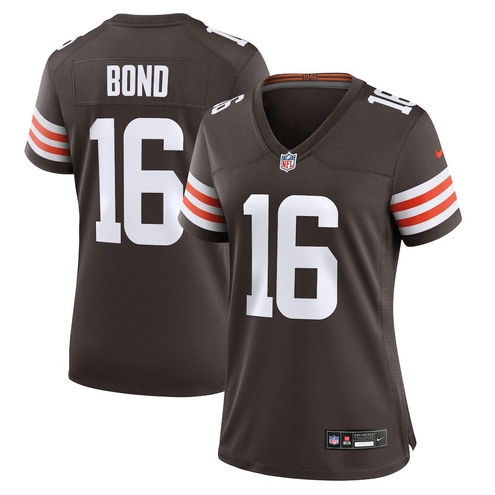 Nike Isaiah Bond Cleveland Browns Women's Team Game Jersey Brown