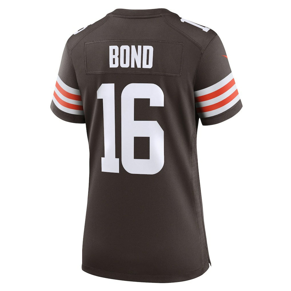 Nike Isaiah Bond Cleveland Browns Women's Team Game Jersey Brown