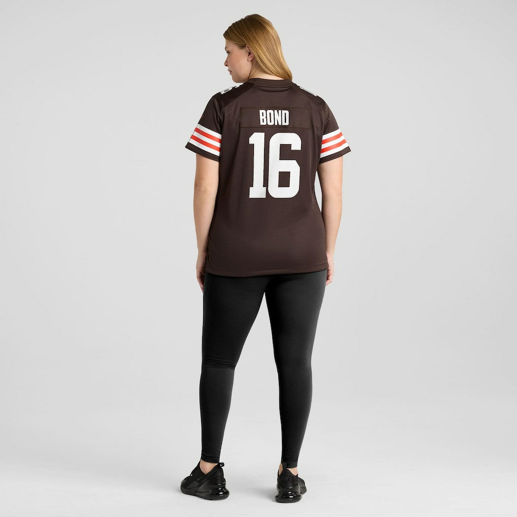 Nike Isaiah Bond Cleveland Browns Women's Team Game Jersey Brown