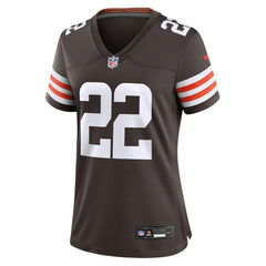 Nike Dylan Sampson Cleveland Browns Women's Team Game Jersey Brown