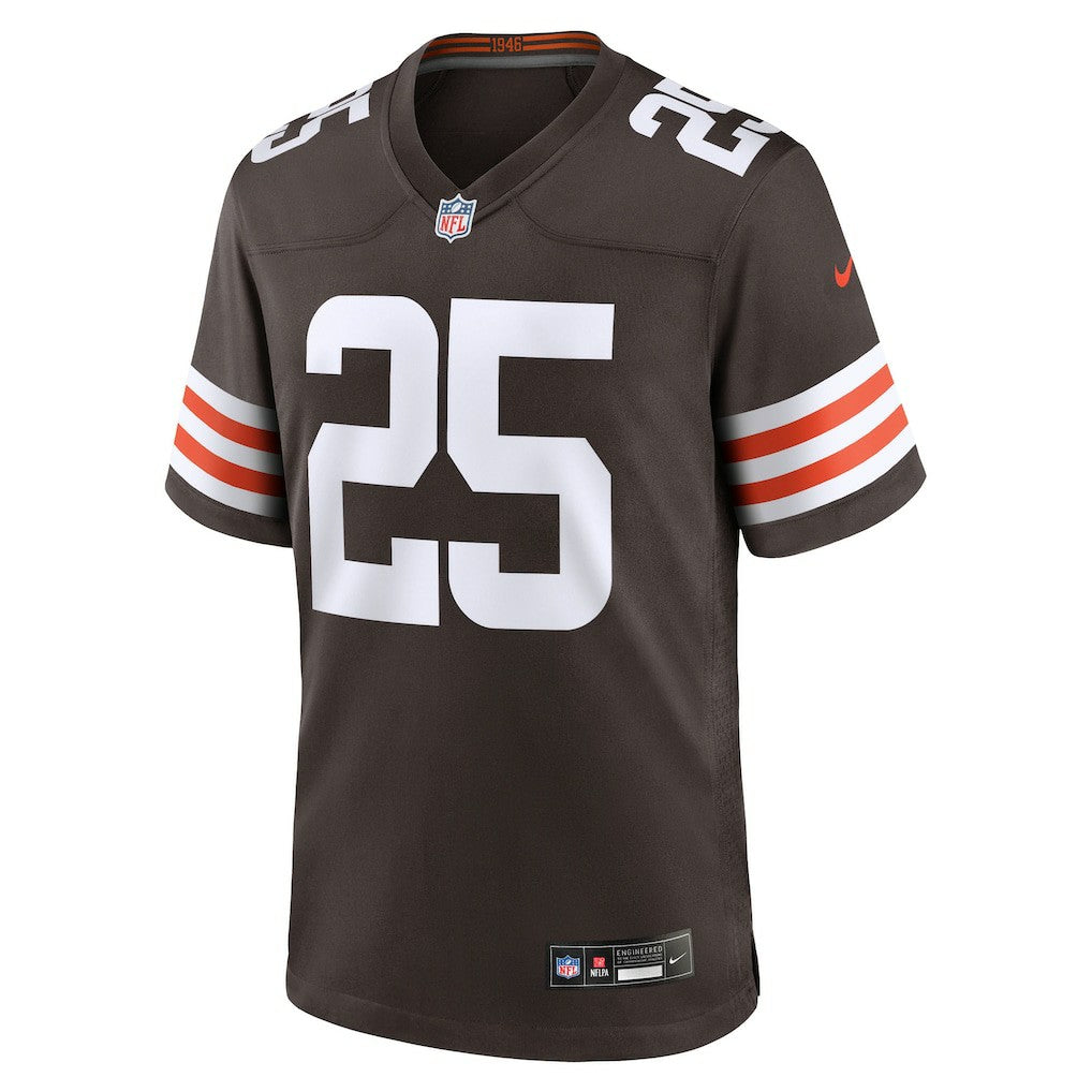 Nike Andre Szmyt Cleveland Browns Team Game Jersey Brown