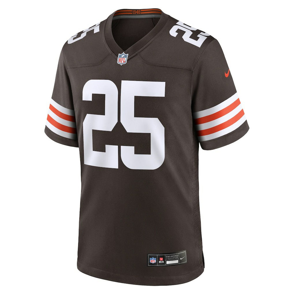 Nike Andre Szmyt Cleveland Browns Team Game Jersey Brown