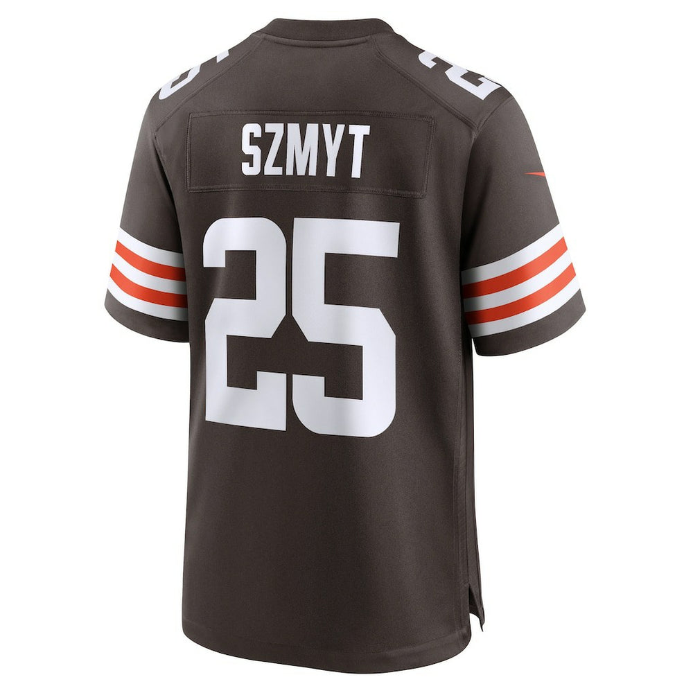 Nike Andre Szmyt Cleveland Browns Team Game Jersey Brown