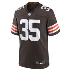 Nike Raheim Sanders Cleveland Browns Team Game Jersey Brown