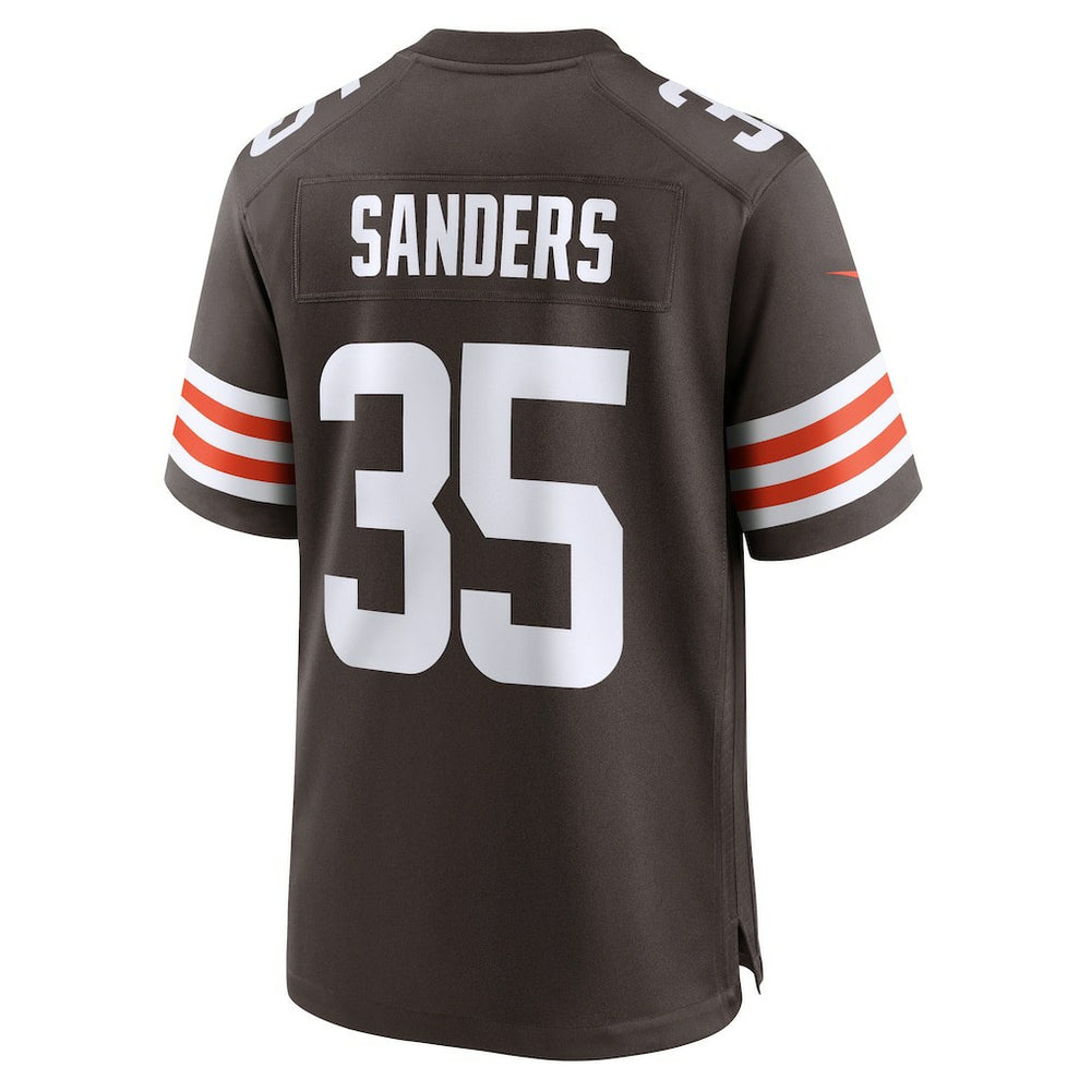 Nike Raheim Sanders Cleveland Browns Team Game Jersey Brown