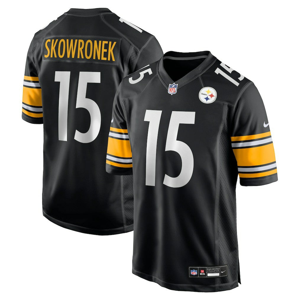 Nike Ben Skowronek Pittsburgh Steelers Team Game Jersey Black