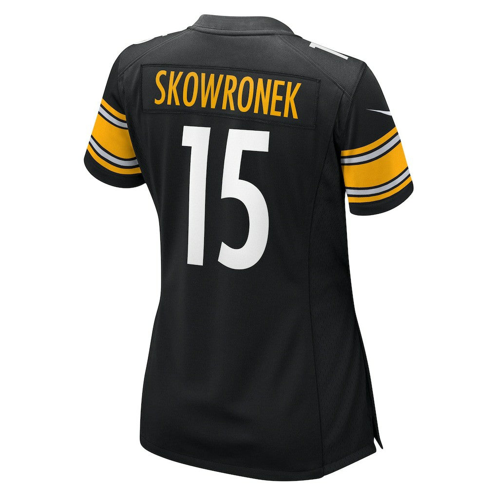 Nike Ben Skowronek Pittsburgh Steelers Women's Team Game Jersey Black