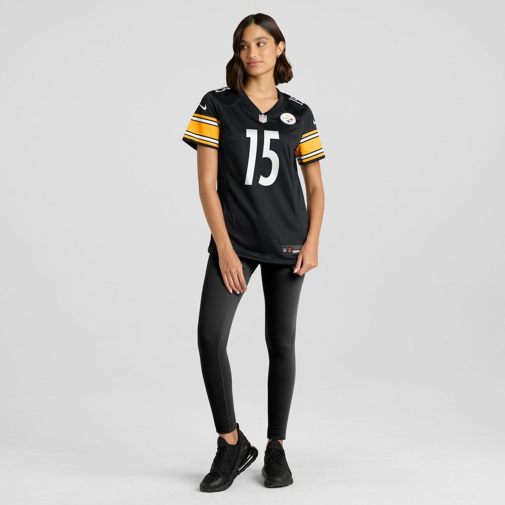 Nike Ben Skowronek Pittsburgh Steelers Women's Team Game Jersey Black