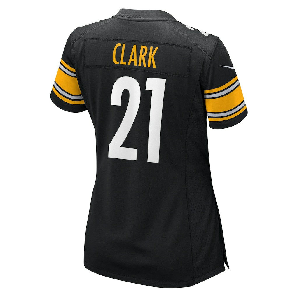 Nike Chuck Clark Pittsburgh Steelers Women's Team Game Jersey Black