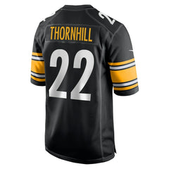 Nike Juan Thornhill Pittsburgh Steelers Team Game Jersey Black