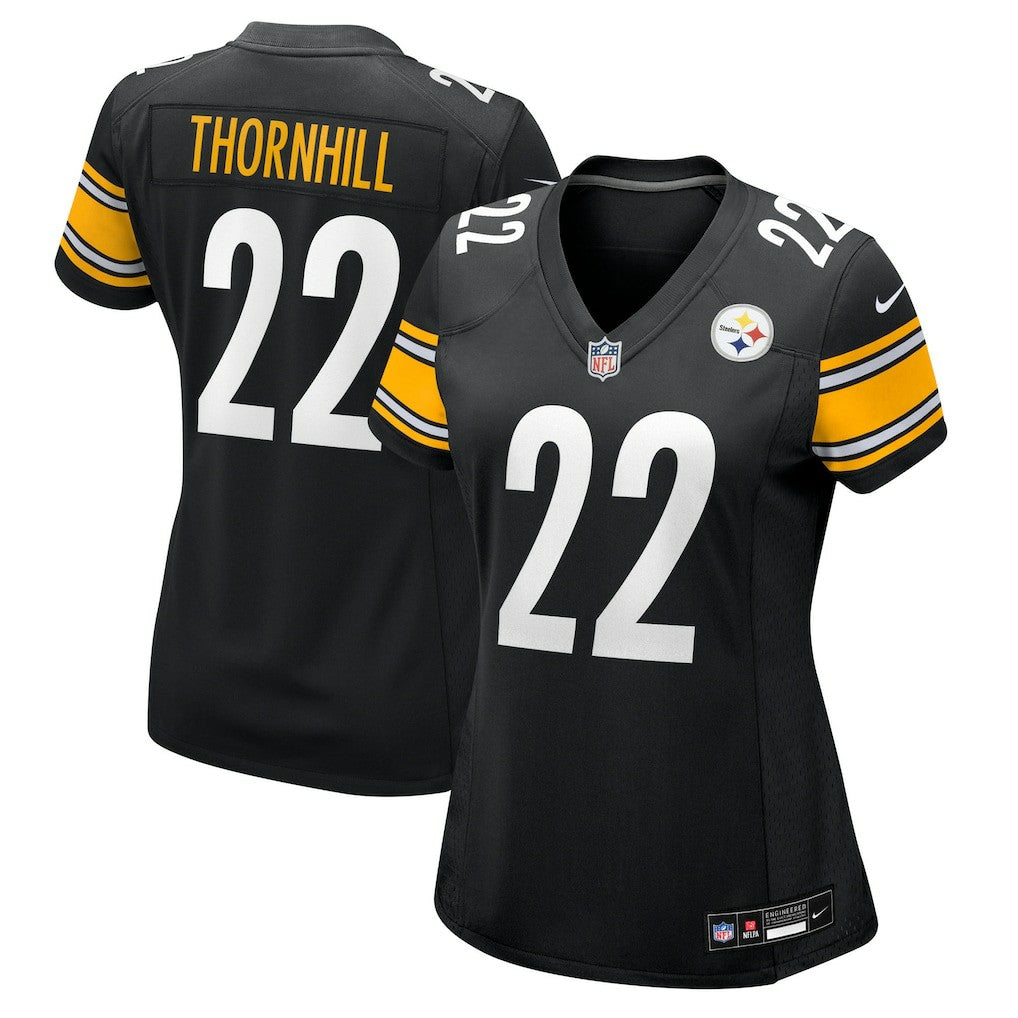 Nike Juan Thornhill Pittsburgh Steelers Women's Team Game Jersey Black